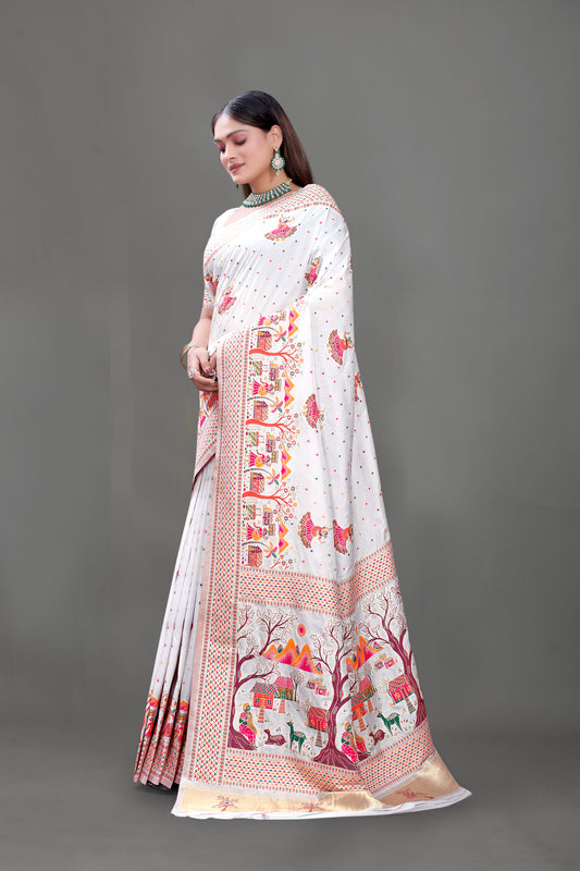 Silk Banarasi Saree