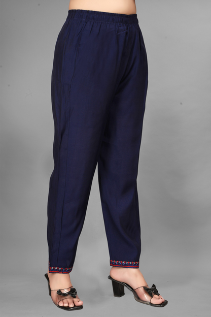 Neelakkari – Elegant Navy Blue Kurta Set for Every Occasion